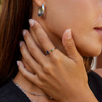 Gold Amore Crystal Ring