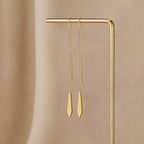 Gold Dakota Tassel Earrings