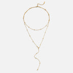Layered Amara Tassel Necklace