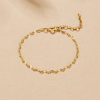 Leila Gold Chain Bracelet