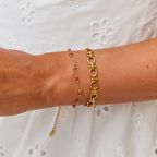 Lulu Beaded Stone Bracelet