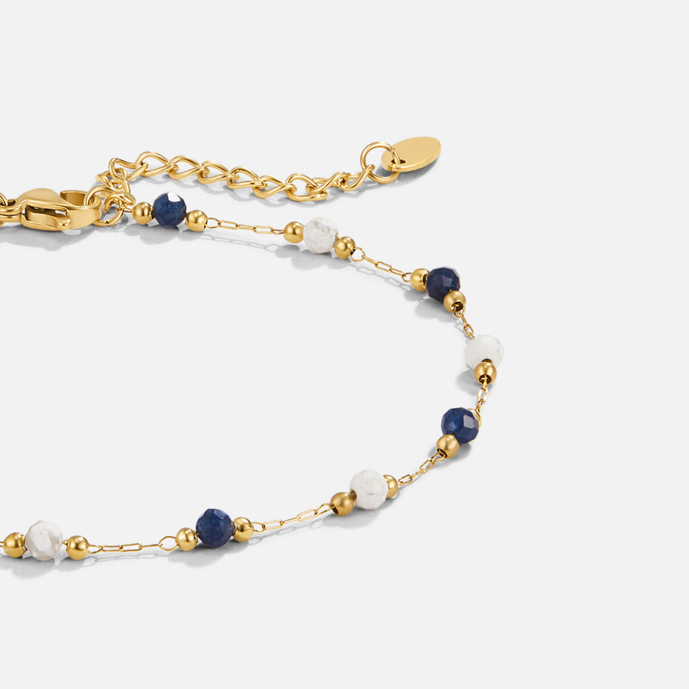 Lulu Natural Stone Anklet