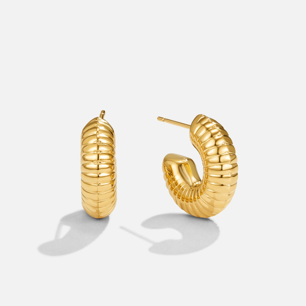 Lulu Spring Hoop Earrings