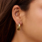 Valentina Gold Hoop Earrings