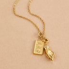 Victoria Gold Hand Charm