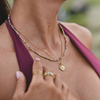 Alashan Stone Bead Necklace