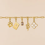 Amethyst Crystal Charm