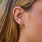 Aurea Entwined Hoop Earrings