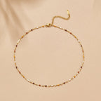 Aurora Stone Bead Necklace