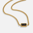 Black Onyx Pendant Necklace