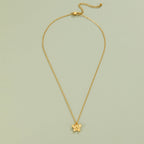 Blooming Gold Flower Necklace
