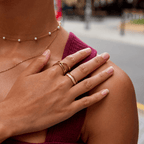 Brooke Infinity Loop Ring