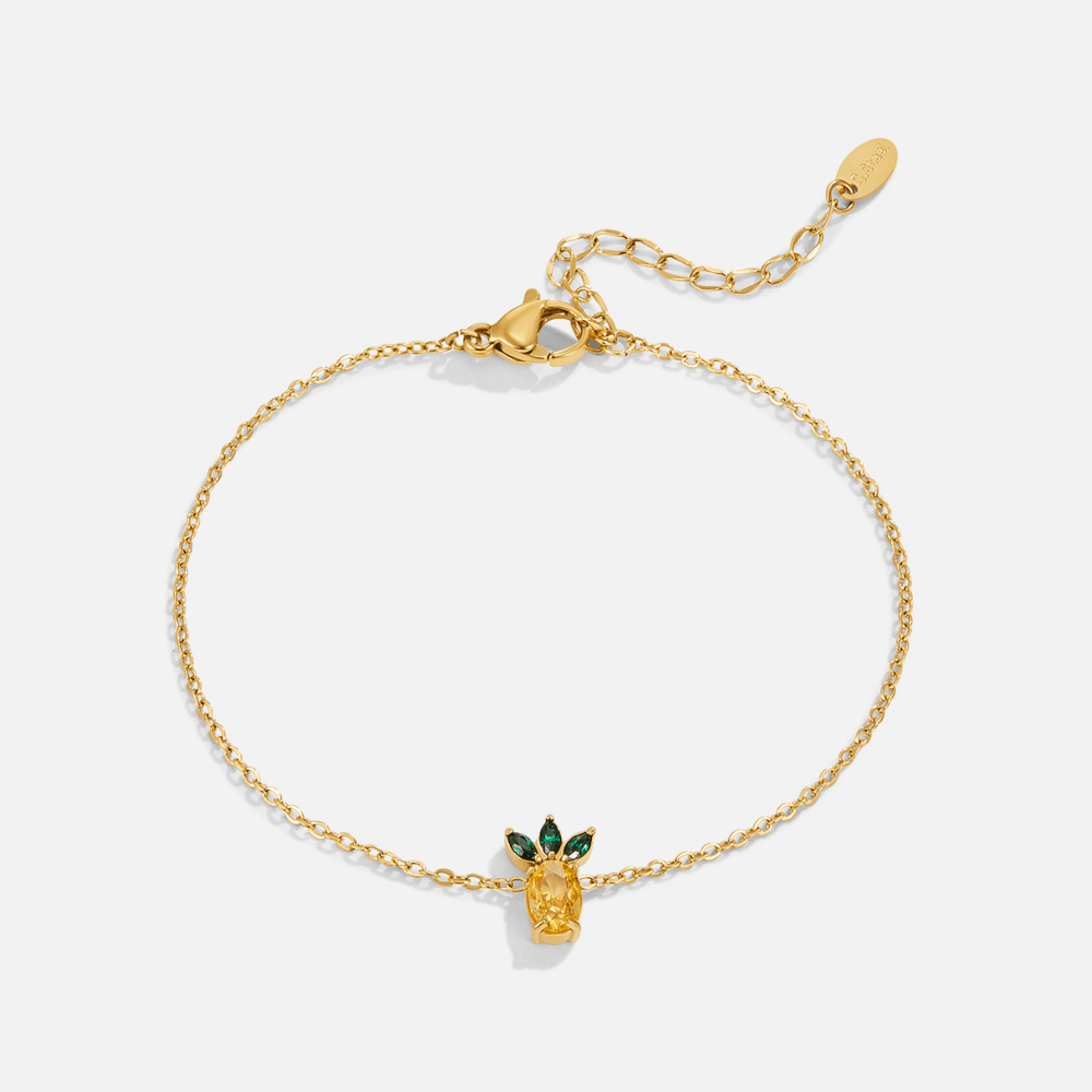 Crystal Pineapple Bracelet