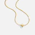 Dainty Star Pendant Gold Necklace
