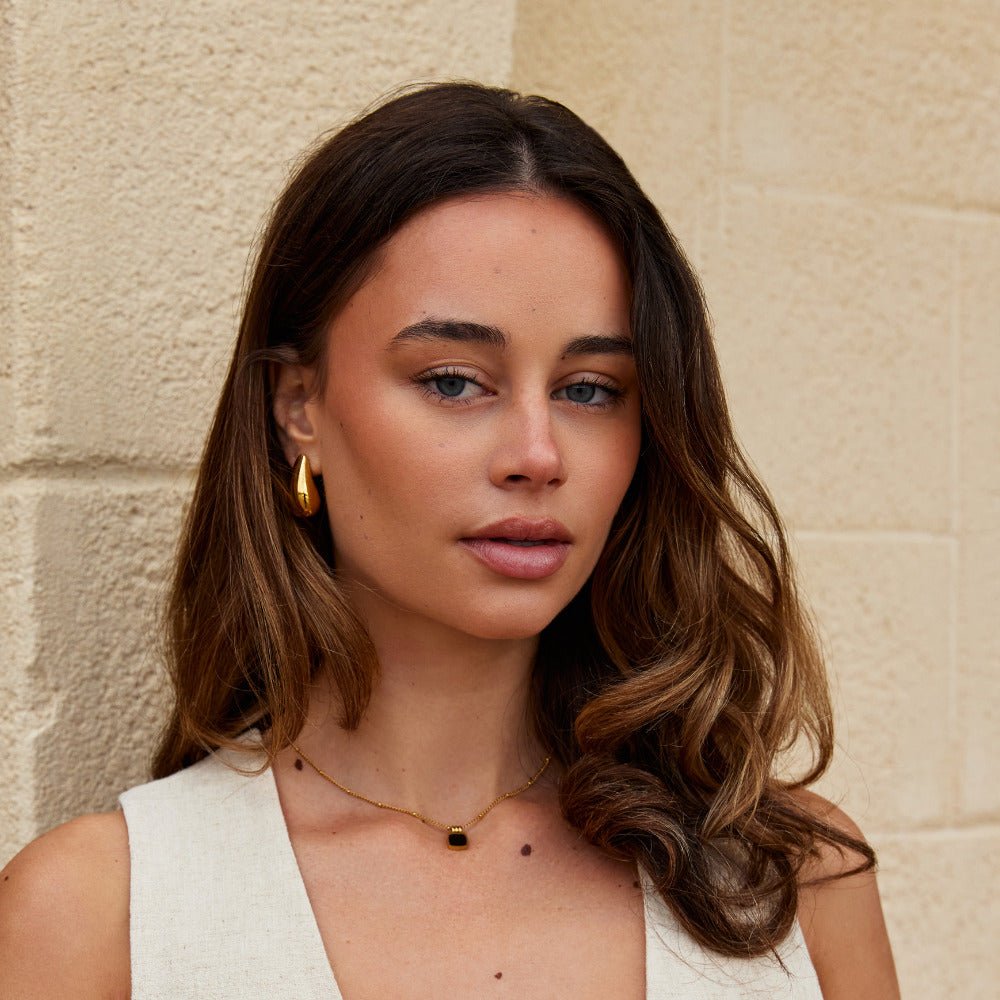 Dakota Gold Teardrop Earrings