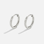 Eternity Hoop Earrings