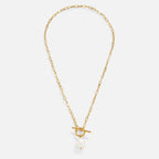 Eva Freshwater Pearl Gold Necklace