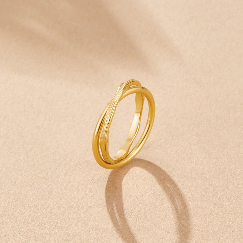 Forever Entwined Gold Ring