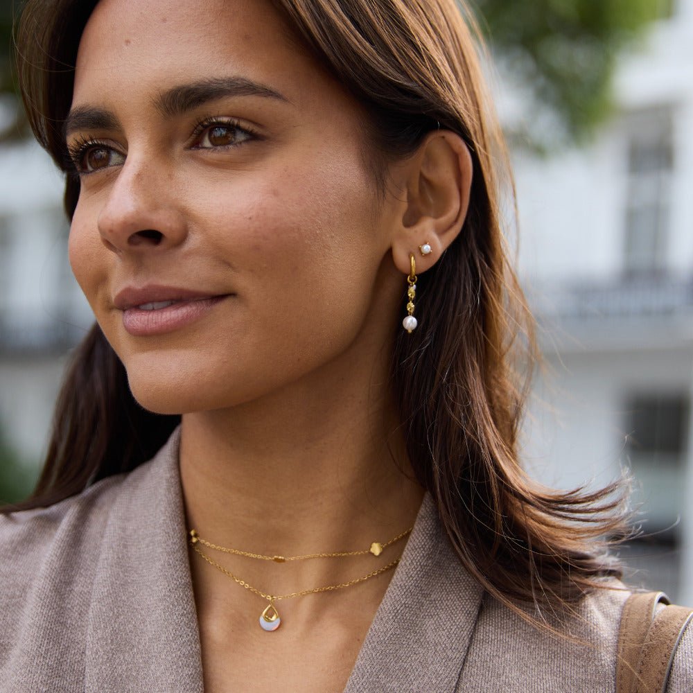 Sofia Pearl Stud Earrings