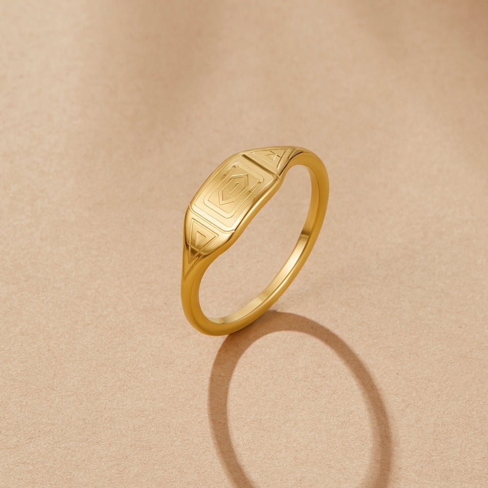 Gold Adaline Ring