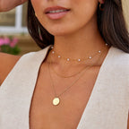 Gold Coin Necklace