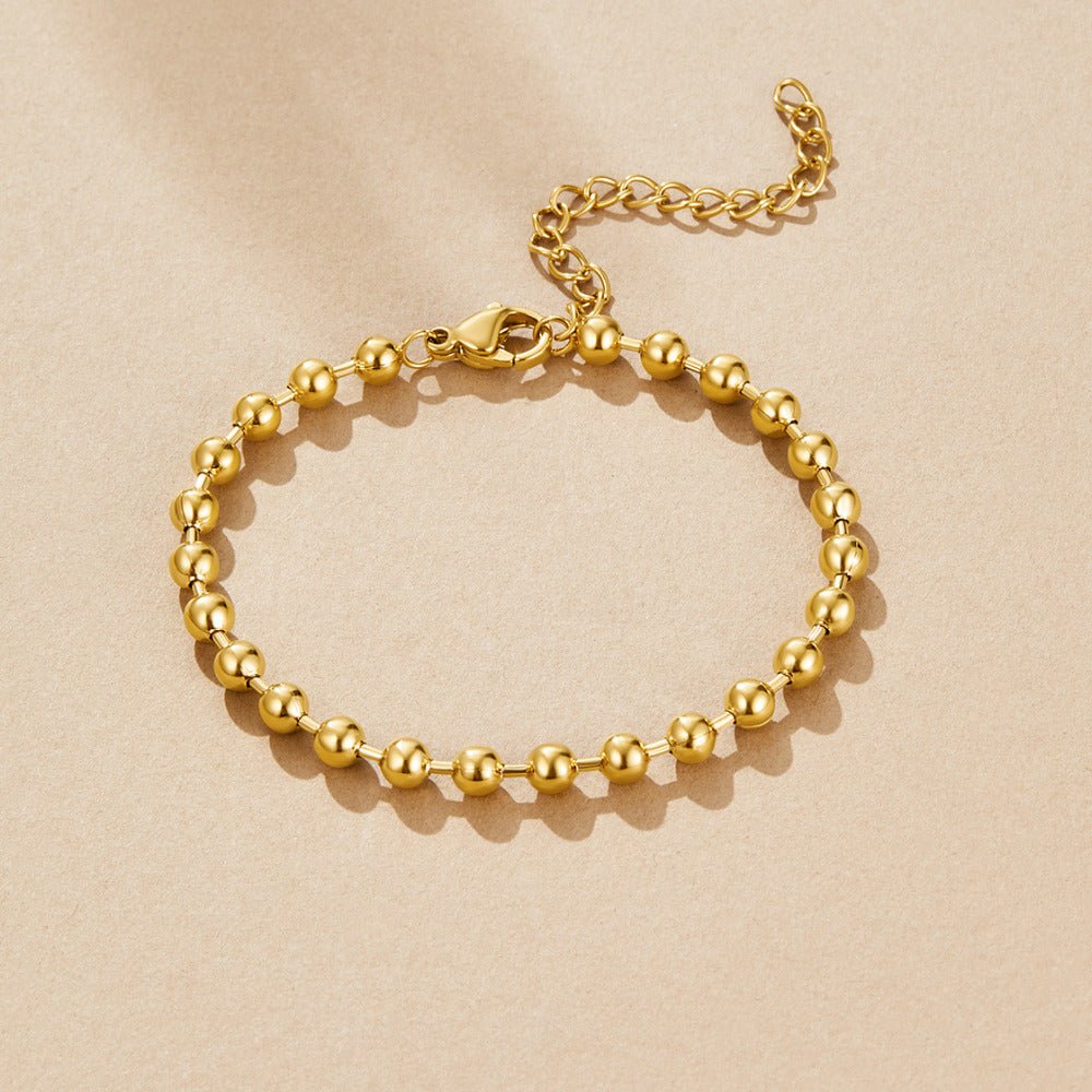Gold Lulu Bead Bracelet