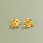 Golden Bloom Earrings
