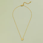 Golden Blossom Pendant Necklace