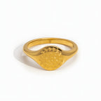 Golden Luna Ring