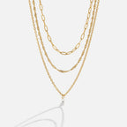 Jana Triple Chain Necklace
