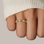 Kai Mini Pearl Ring