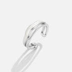 Layered Sahara Silver Ring