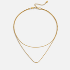 Leona Layered Gold Necklace