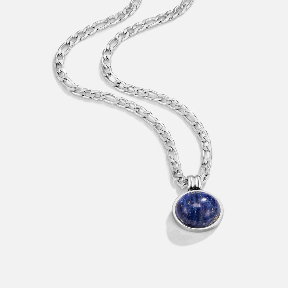 Liza Lapis Lazuli Silver Necklace