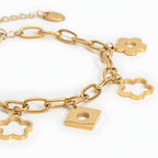 Lucky Daisy Charm Bracelet