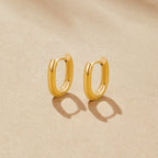 Madison Gold Hoop Earrings
