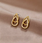 Mara Teardrop Link Earrings