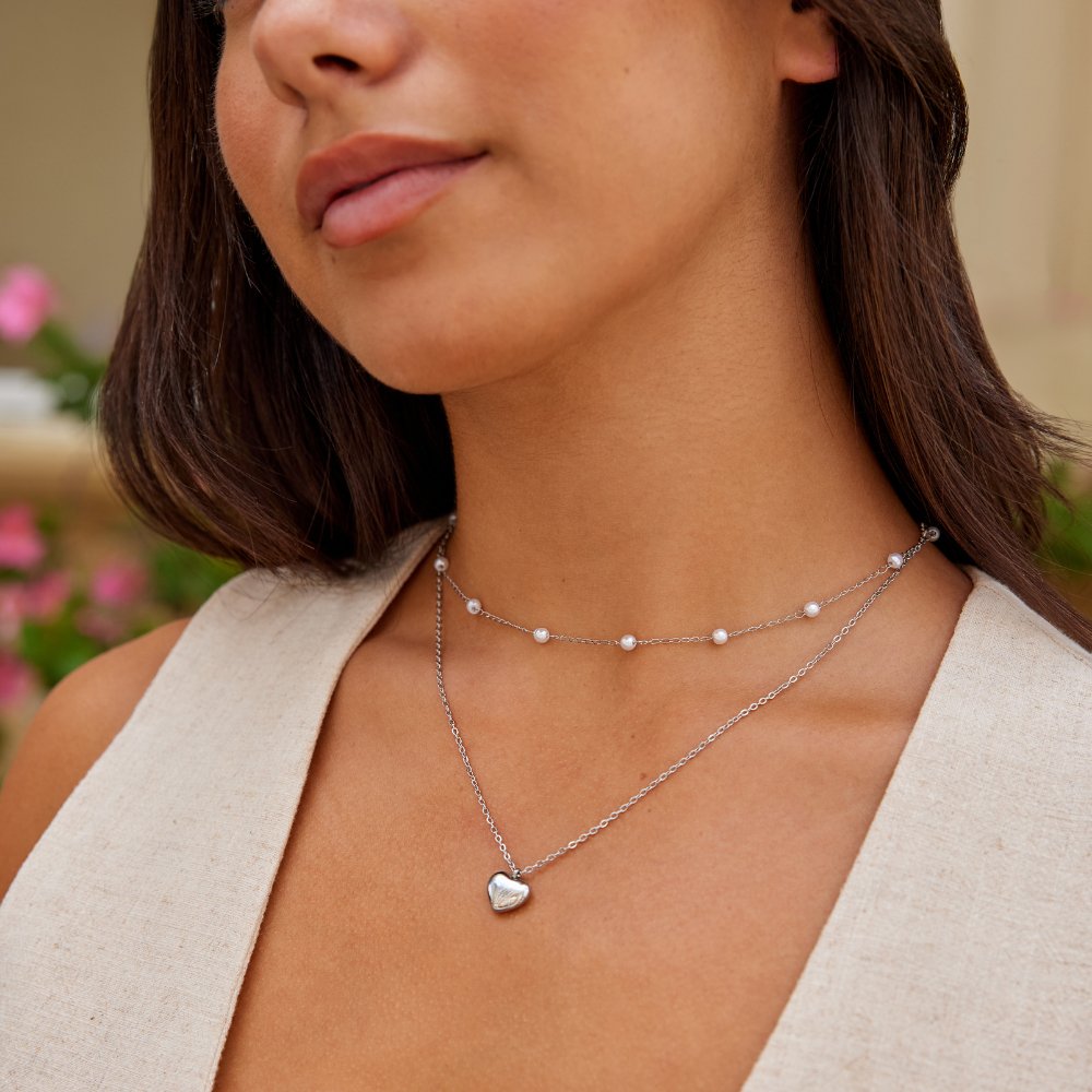 Marina Love Silver Necklace