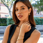 Mia Layered Cube Bracelet