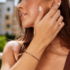 Midnight Black Crystal Bracelet