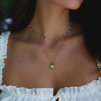 Mila White Bead Necklace