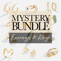 Mystery Earrings & Ring (adjustable) - Bundle