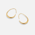Nica Gold Hoop Earrings