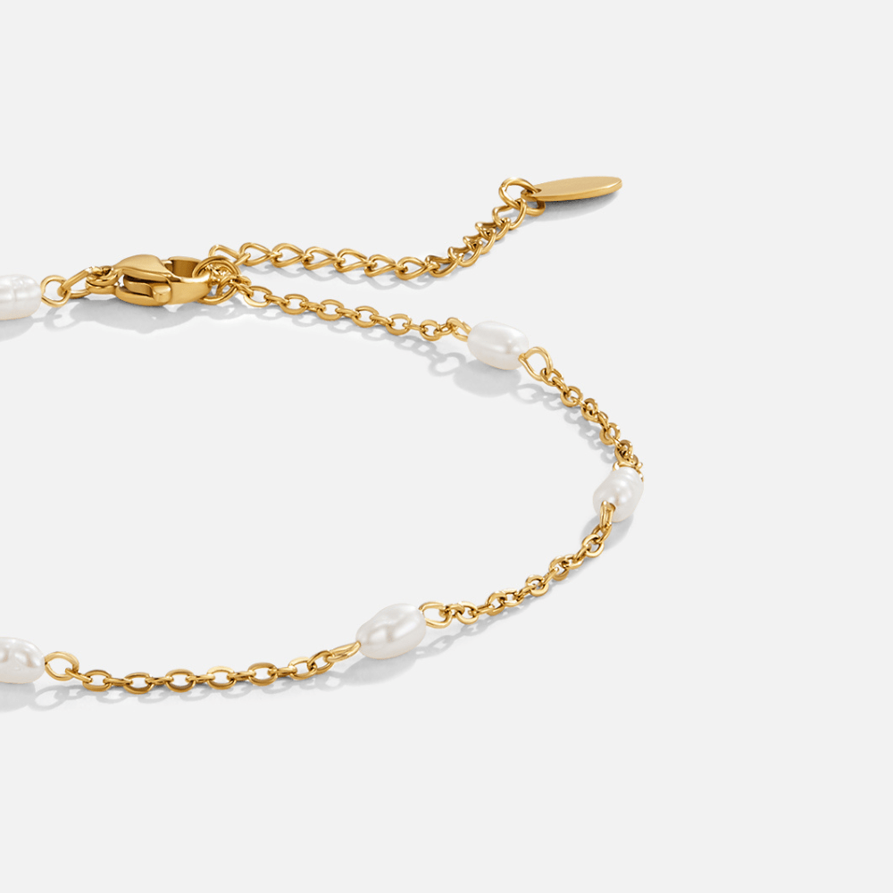 Nura Freshwater Pearl Anklet