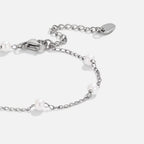 Nura Freshwater Pearl Silver Bracelet