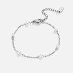Nura Freshwater Pearl Silver Bracelet