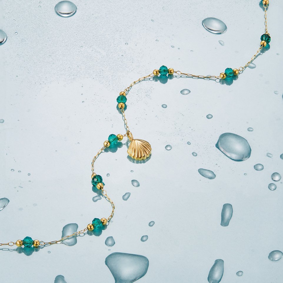 Ocean Lover Shell & Bead Necklace Set