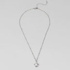 Opal Silver Turtle Pendant Necklace