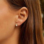 Pearl & Crystal Stud Earrings