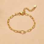 Pia Chain Link Charm Bracelet